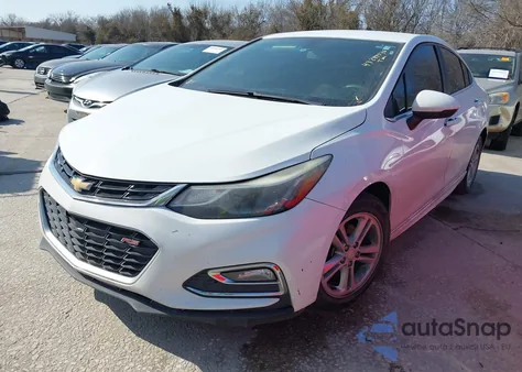 2016 Chevrolet Cruze Lt Auto z USA, uszkodzony, nr VIN 1G1BE5SM0G7230901